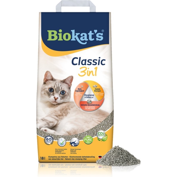 biokat-3in1-classic kattenbakvulling